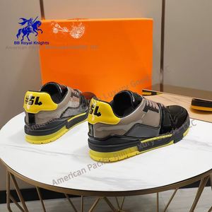 Zapatos Casuales de Diseño de Lujo para Hombre y Mujer, de Alta Calidad, con Forro de Malla y Cuero Genuino, Zapatos Deportivos de Moda para Caminar - Product Image 6