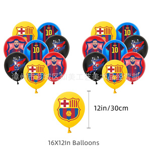 Decorazioni <span class=keywords><strong>per</strong></span> Festa di Compleanno a Tema Calcio, Forniture <span class=keywords><strong>per</strong></span> <span class=keywords><strong>Feste</strong></span> di Compleanno a Tema Calcio, Decorazioni Fai-da-Te <span class=keywords><strong>per</strong></span> Casa, Evento Calcistico <span class=keywords><strong>per</strong></span> Ragazzi, Festa di Compleanno BarceI0na - Product Image 4