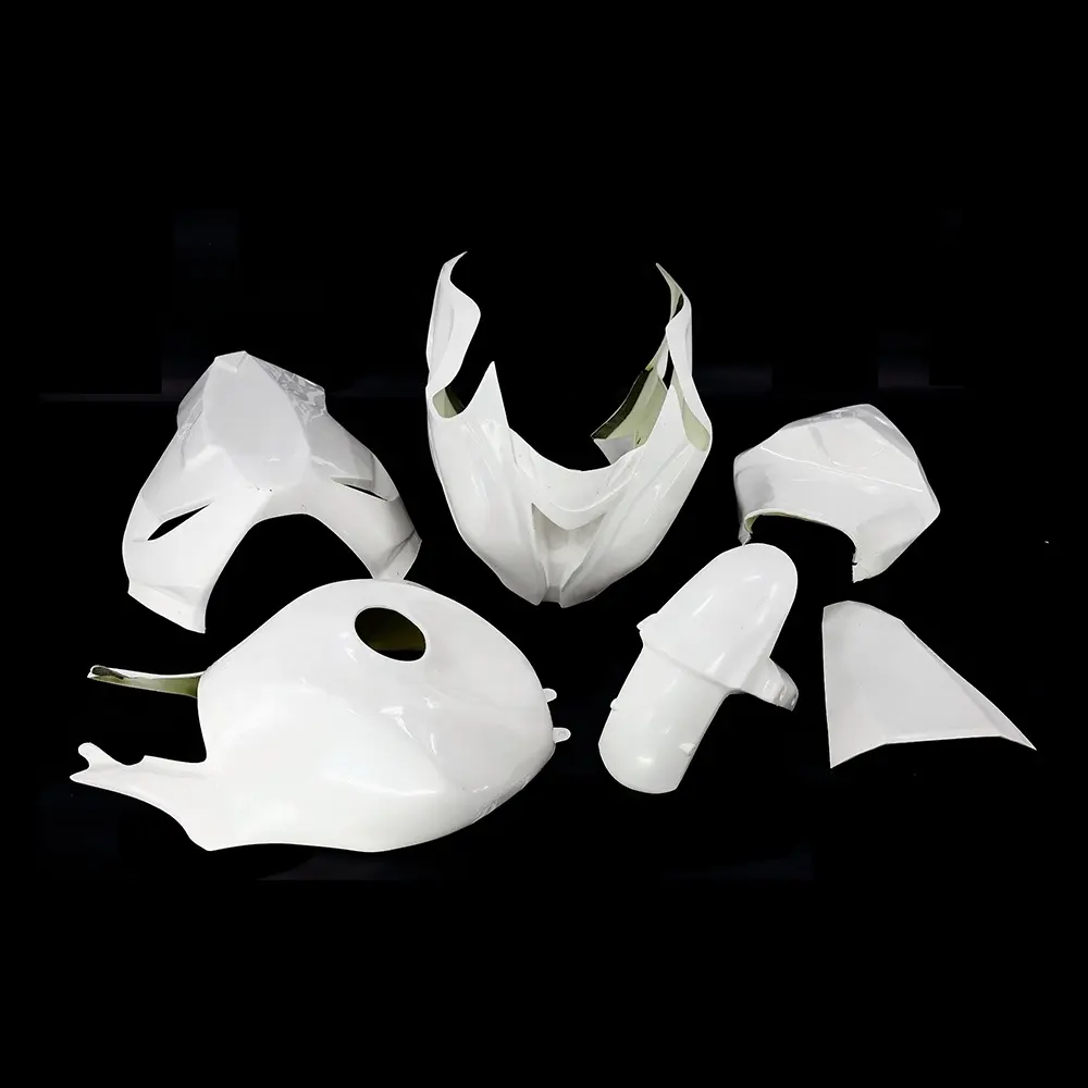 ZX636 2013-2018 fiberglas yarış motosiklet Fairings vücut