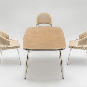 Mesa de Comedor Rectangular Moderna con Tapa de Mármol y Patas de Acero Inoxidable Extensible para 6 Personas Rosse para Hogar y Hotel - Product Image 5