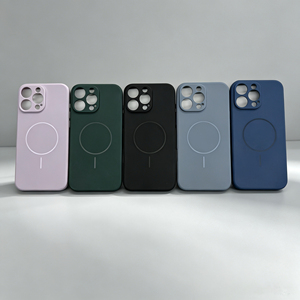 Coque arrière givrée anti-traces de doigts pour <span class=keywords><strong>iPhone</strong></span> 6-17, compatible, bord droit, ajustement fin, 8 couleurs, vente en gros - Product Image 1