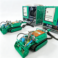 Robot de dragage chenillé étanche pour le nettoyage des sédiments des canaux fluviaux