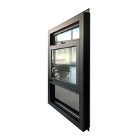 Ventana Corredera Moderna Profesional Italiana GIESSE Alemana SIEGENIA, Marco de Aleación de Aluminio, Aislamiento Térmico, para Sótano y Sala de Estar