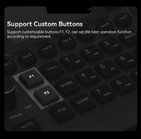 Nuevo NDI HX Live Streaming Ptz Controller Keyboard Joystick para videoconferencia Ptz Control de cámara con cable de control de la RS-232
