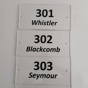 Street Address <strong>House</strong> Door Gate Number <strong>Plaque</strong> Glass Effect Clear Acrylic Door Number Plate <strong>House</strong> <strong>Name</strong> <strong>Plaque</strong> Sign <strong>for</strong> <strong>Outside</strong> - Product Image 1