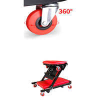 Kursi Bengkel Beroda Creeper Seat Rolling Stool Garage Z Car Creeper Repair untuk Perbaikan Mobil Bekas