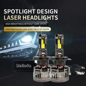 Productos de calidad 240W par K12 faro Led 50000Lm 6000K H4 H7 Luz de coche reemplazar halógeno Original y Xenón HID H1 H8 H9 H11 9005 - Product Image 2