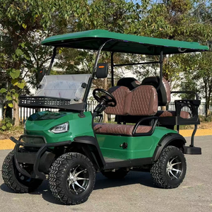 2025 नई हॉट सेल सस्ता 4 सीटर स्टील गोल्फ/बग्गी कार्ट्स में बनाया गया - Product Image 3