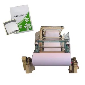 Máquina de fabricación de papel de copia A4 multicilindro Fourdrinier de alta calidad