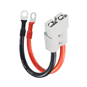 ขั้วต่อสายแบตเตอรี่รถยกแบบ 2 ขั้ว Quick Connect ช่วงกระแส 50A-350A ตัวเชื่อมต่อทองเหลือง ตัวเรือนพลาสติก สำหรับไฟฟ้ากระแสตรง แบบตัวผู้/ตัวเมีย - Product Image 3