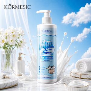 KORMESIC Vente en gros Lait corporel certifié Bpom 500ml Hydratant Nourrissant en profondeur Peau lisse Usage domestique féminin Halal Naturel - Product Image 1