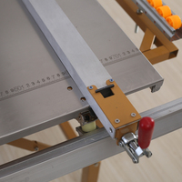 Scie Circulaire à Table Coulissante Double Lame SN Outils pour le Travail du Bois, Haute Performance avec Nouveau Design Spécial pour la Coupe du Bois