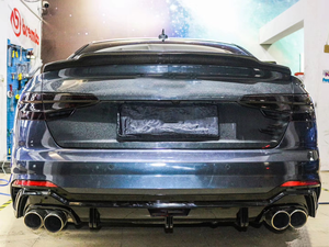 ชุดกันชนท้ายรถยนต์แบบ S4 <span class=keywords><strong>A4</strong></span> B9กันชนหลังชุดตัวปลายท่อไอเสียสำหรับรถ <span class=keywords><strong>Audi</strong></span> <span class=keywords><strong>A4</strong></span> S4 2017 2018 <span class=keywords><strong>2019</strong></span> ABT ชุดกันชนหลังรถยนต์ - Product Image 6
