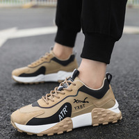 Chaussures de marche décontractées tendance pour hommes à lacets, économiques, durables, résistantes à l'usure, légères et confortables pour le quotidien et l'extérieur