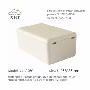 Boîtiers en plastique pour routeur <span class=keywords><strong>Nas</strong></span> Wifi pour stockage en réseau Petit boîtier 61*36*25mm IOT Project Device <span class=keywords><strong>Diy</strong></span> Design CS60 - Product Image 2