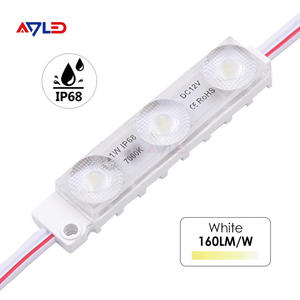 โมดูลไฟ LED แบบยืดหยุ่น 12V 24V 25 ชิ้น/สาย ประสิทธิภาพสูง สีขาว สำหรับใช้ภายนอกและภายในอาคาร ไฟส่องป้ายตัวอักษร LED 160LM/W IP68 - Product Image 2