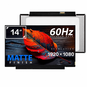 จอ LCD แล็ปท็อปแบบไม่สัมผัส ขนาด 14 นิ้ว FHD 1920x1080 บางเฉียบ 30 พิน EDP 60Hz รุ่น B140HAN04.1 B140HAN04.0 อะไหล่สำหรับเปลี่ยน ขายส่ง - Product Image 2