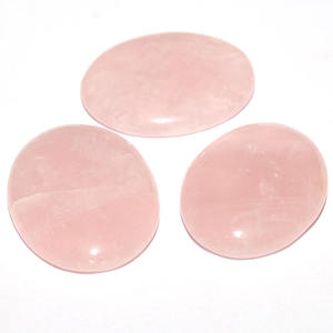 Fournisseur et fabricant de cabochons ovales en quartz rose - Product Image 1