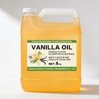 Huile parfumée pure de vanille en gros, huile aromatique synthétique en vrac, huile aromatique industrielle pour la fabrication de bougies, de savons et de parfums DIY