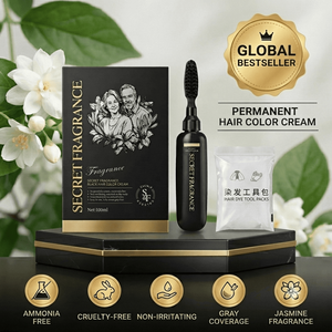 Crema Colorante Professionale <span class=keywords><strong>per</strong></span> <span class=keywords><strong>Capelli</strong></span> Personalizzabile, Tinta Permanente <span class=keywords><strong>Senza</strong></span> <span class=keywords><strong>Ammoniaca</strong></span> e Perossido, Copre al 100% <span class=keywords><strong>i</strong></span> <span class=keywords><strong>Capelli</strong></span> Grigi - Product Image 1