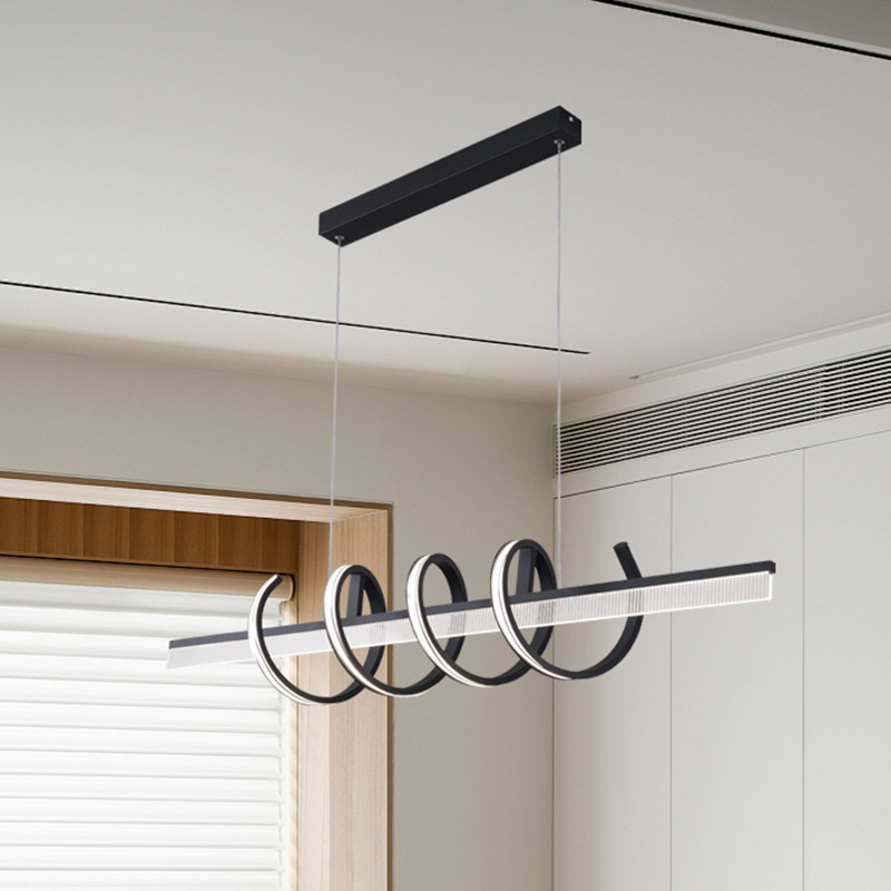 Original Design Modern Linear Hanging Lamp Ideal Modern Kitchens Livingroom Office Pendant Light · image 1