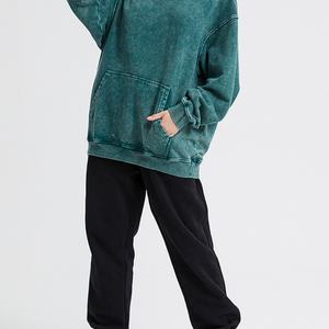 เสื้อฮู้ดดี้ผ้าฝ้าย 100% คุณภาพสูง สั่งทำโลโก้ได้ น้ำหนักมาก ซักเคลือบแบบวอช ทรงโอเวอร์ไซส์ สีซีดแบบซันเฟด เป็นมิตรต่อสิ่งแวดล้อม ระบายอากาศได้ดี สำหรับผู้ชาย - Product Image 3