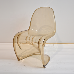 Morezhome moderne empilable PC clair sans <span class=keywords><strong>bras</strong></span> S forme chaise pour les salles à manger et restaurants - Product Image 3