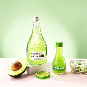Bottiglie di Vetro per Succhi, Tè Cinese, Acqua Minerale e Bevande di Alta Qualità con Tappo, 100 ml 200 ml 250 ml 350 ml 500 ml 750 ml - Product Image 4