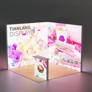 Banner LED plegable tela seg caja de luz - Product Image 2