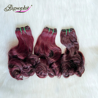 Extensions de cheveux humains vierges brutes de haute qualité, double trame, cuticules alignées, vente chaude, fournisseurs d'extensions de cheveux humains