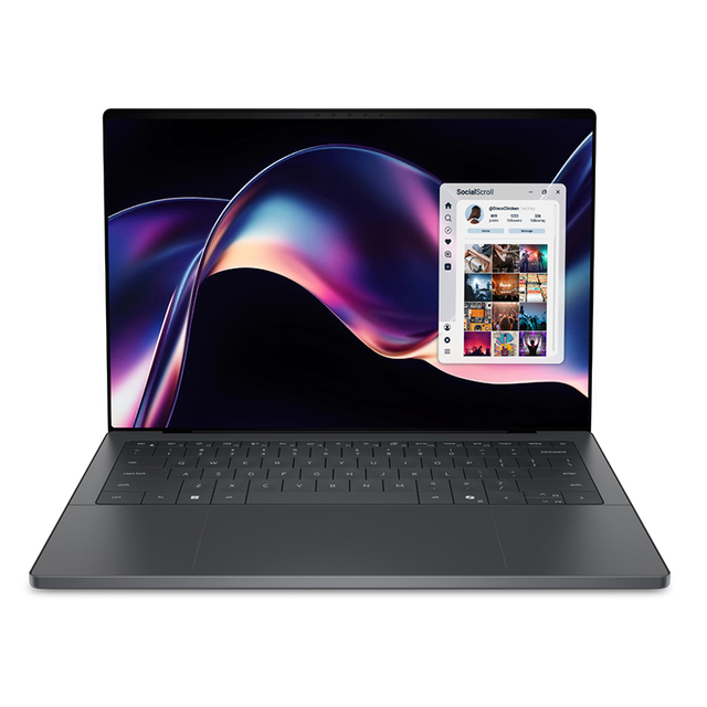 Dells Notebook XPS14-14260-1885TB AI Business Lightweight All-in-one Notebook Ultra X7 358H 32G 1T 2.8K OLED Touch Screen 120Hz
