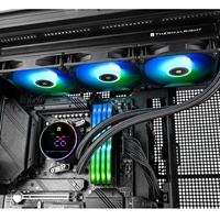 Refroidisseur de processeur liquide AIO Thermalright Frozen Magic 360 Digital ARGB Noir avec écran numérique et ventilateur PWM 360 mm pour PC de bureau gaming