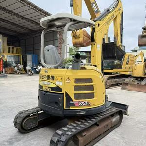 รถขุดขนาดเล็กยี่ห้อ Yanmar VIO30 3 ตัน มือสองของแท้จากญี่ปุ่น พร้อมหัวเจาะไฮดรอลิก เหมาะสำหรับงานท่อและพื้นที่แคบ สำหรับส่งออกไปไทย - Product Image 4