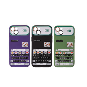 Nuovi prodotti graziosa custodia per telefono con scatola di <span class=keywords><strong>Chat</strong></span> creativa antiurto per iPhone 15 14 13 12 11 Pro Max Cover per cellulare in Silicone - Product Image 1