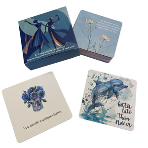 Carte di affermazione con potere personalizzato 50 pezzi forte Aura amore <span class=keywords><strong>te</strong></span> <span class=keywords><strong>stesso</strong></span> carte da gioco affermazione - Product Image 4