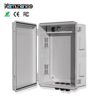 Boîtier en plastique étanche, boîtier en ABS, boîte de jonction, ventilé pour instrument électronique, boîte électrique avec évents