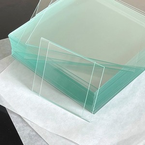 Transparent white glass square flat high-<b>temperature</b> acid and alkali resistant glass slide <b>cover</b> glass 18/20/22/24 - Product Image 4