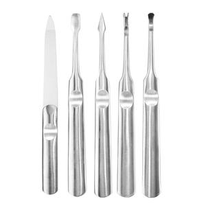 Kit de manucure en acier inoxydable Dead Fork, outil à ongles en forme de V pour peler la peau - Product Image 4