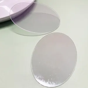 Placa polarizadora de feixe nir 530 a 1070nm, forma quadrada ou oval redonda, placa divisor para tratamento médico a laser