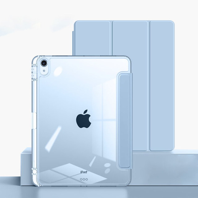 Strong Magnetic Smart Case Cover for iPad 11th A16 2025 for iPad 10th 10.9" for iPad 12th A19 2026 for iPad Air 4/5/6/7/8 Air11