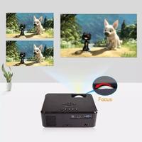Mini projecteur LED TouYinger X21 X20, projecteur 720P 1080P FHD, mise en miroir, vidéo Full HD, téléviseur LCD portable, home cinéma