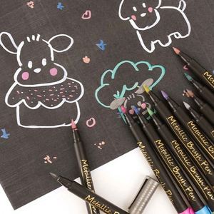 New Arrivals Safe <b>Color</b> Marker Optional 8Colors Sketch Alcohol Based Markers Art Supplies <b>Pen</b> for Painting - Product Image 4