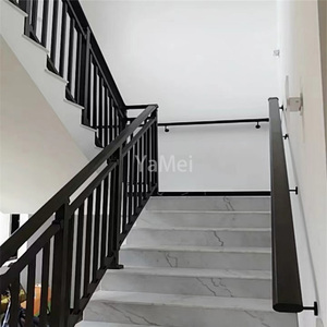 Garde-corps en verre feuilleté trempé de 10mm Garde-corps de sécurité minimaliste moderne monté au sol pour balcon et <span class=keywords><strong>baie</strong></span> <span class=keywords><strong>vitrée</strong></span> - Product Image 3