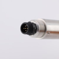 Sensor Probe Amonia Nitrogen Amonium 24V Proteksi IP68 Baja Tahan Karat 316L Akurasi 10% Output RS-485 4-20mA untuk Air
