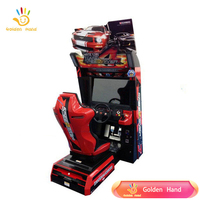 Machine de jeu d'arcade de course de vitesse Speed4 Super Speed à monnayeur, construction en métal et plastique, prend en charge l'anglais/l'espagnol/le japonais, version simple joueur