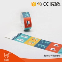 Pulseras de Tyvek Personalizadas para Fiestas, Pulseras de Tyvek Impermeables para Eventos, Carnavales, Parques de Atracciones