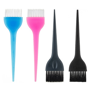Cepillo para teñir el cabello Wanmei, mango recto de plástico, herramienta de coloración con cerdas blancas para todo tipo de cabello - Product Image 3