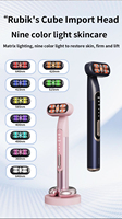 Appareil intelligent portable de soin des yeux, masseur oculaire chauffant et rafraîchissant, microcourant EMS