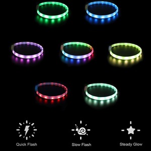 Factory Direct Sale LED blinkendes Haustier halsband Glühendes Hunde halsband Zum nächtlichen Gehen mit einem Hund - Product Image 4
