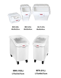 Dispenser di farina in plastica IB10 / Contenitore <span class=keywords><strong>per</strong></span> <span class=keywords><strong>zucchero</strong></span> / Contenitore <span class=keywords><strong>per</strong></span> cereali con grande capacità 10L - Product Image 6